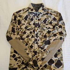 Todd Snyder & LL Bean old school camo chamois Shirt sz M